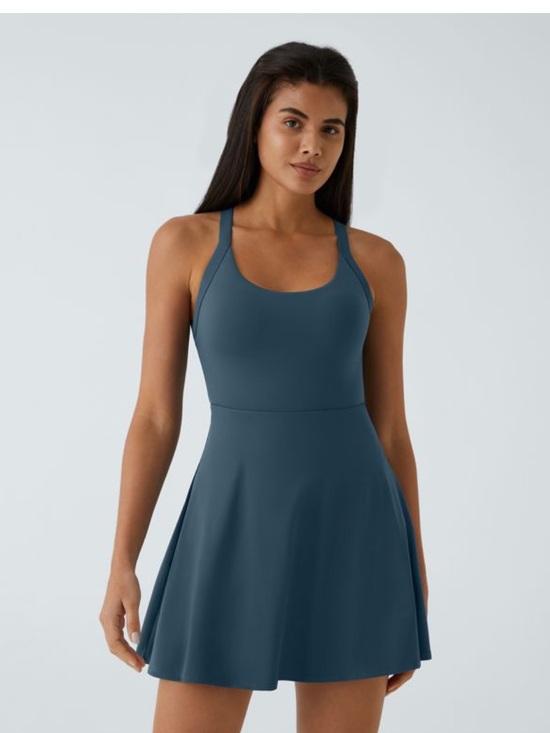 Dresses & Skirts - Women’s Scoop Neck Active Dress in Teal